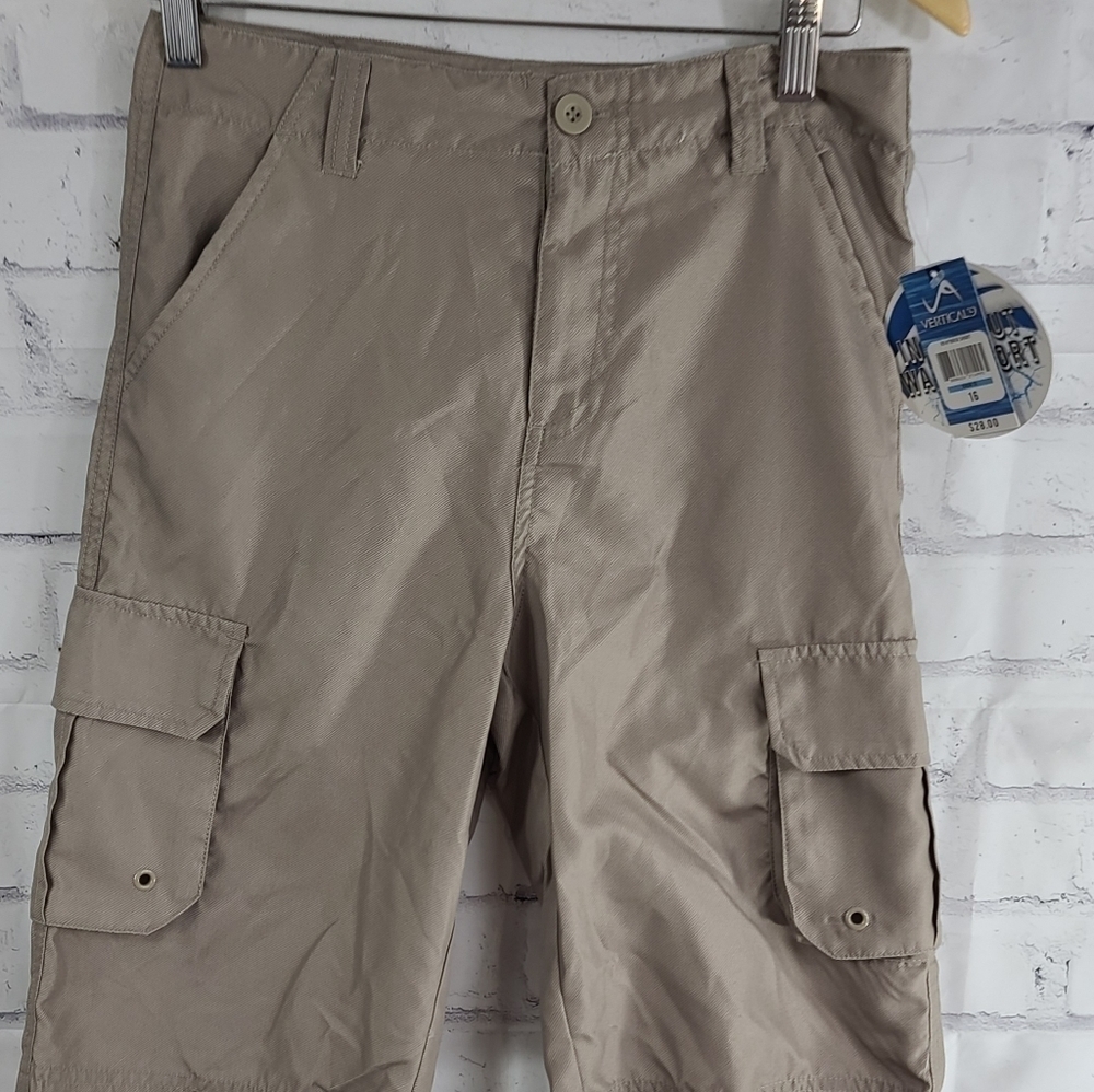 NWT boy's cargo shorts, sz 16